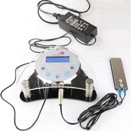 Tattoo Power Supply Digital LCD Tattoo Power Supply Permanent Makeup Machine Power Supply With Foot Pedal Clip Cord Power Cable