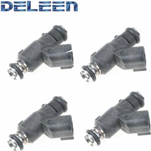 Deleen 4x High impedance Fuel Injector 27709-06A For Harley-Davidson Car Accessories
