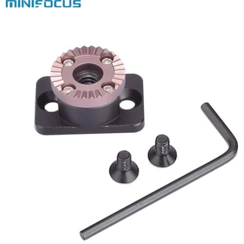 Stainless steel Monitor Holder M4 to Rosette 1/4" Screw Gimbal Extension Mount Accessories for DJI Ronin S Handheld Stabilizer