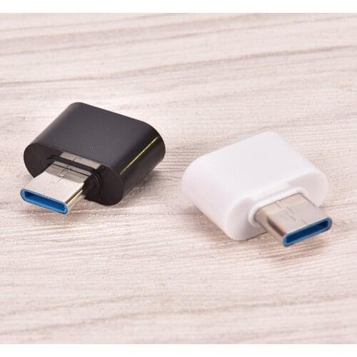 USB Female to USB-C Type C 3.1 OTG Male Data Adapter For Samsung S8 LG G6 G5 V20 OnePlus 2 3 Huawei P9 P10 Plus