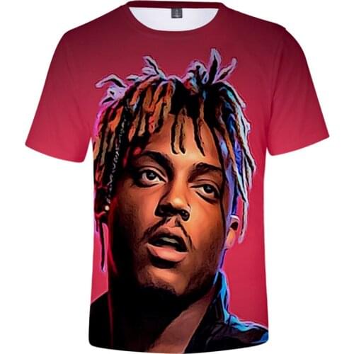 Hot Sale Singer Juice Wrldt 3D Printing T-shirt Men And Women Summer Casual Streetwear Hip Hop Fashion Harajuku Oversized Tops