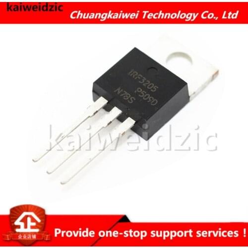 Kaiweikdic New imported original IRF3205PBF IRF3205 55V 110A N-channel MOSFET inverter controller for electric vehicle
