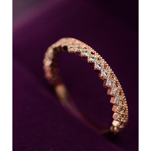 Crown Ring 2018 Delicate Shining CZ Rings for Women Hypoallergenic Rose Gold/Gold/Silver Color Gifts Bijoux Femme Anel Aneis