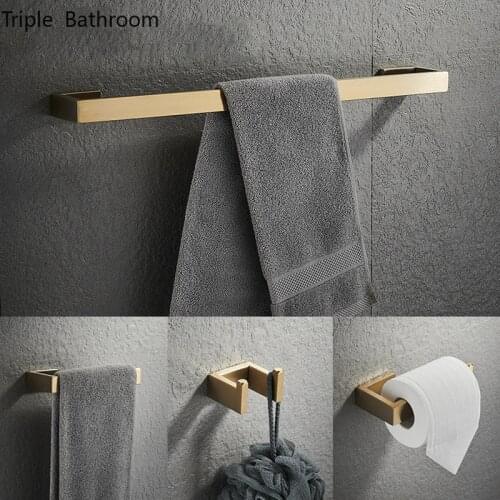 Creative Towels Rack Hanger Stainless Steel Bathroom Accessories Towel Holder Wall-mounted Tissue Hanging Storage Shelf