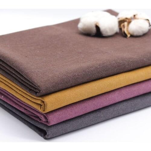 Real Jeans Thick Multi Color Cotton Twill Piece Dyed After Washed Denim For Pants Dress Coat DIY Crafts Cowboy Tissu 50X150cm