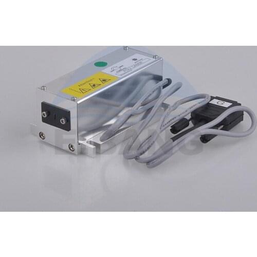 Solid green laser gun for poli minilab