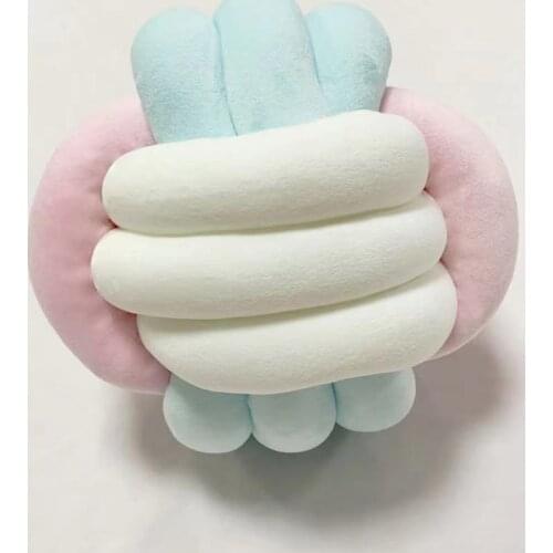 Knitting Ball Fluffy Pillow Office Living Room Bedroom Bed Head Throw Pillows Decorative House Supplies