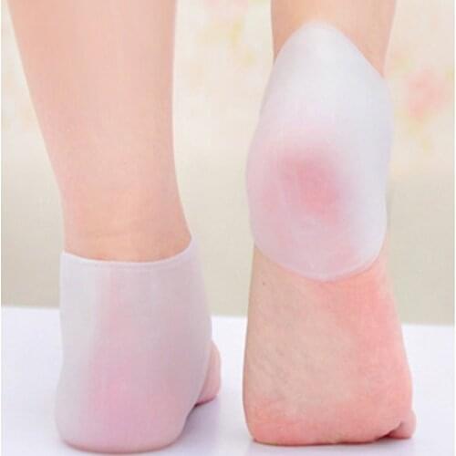 Silicone Moisturizing Gel Heel Socks Cracked Foot Skin Care Protector Foot