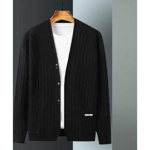 Sweater Coats Men New Fashion Mens Slim Solid Color Knitted Jacket Fashion Mens Casual Sweater Cardigan Coats cardigans