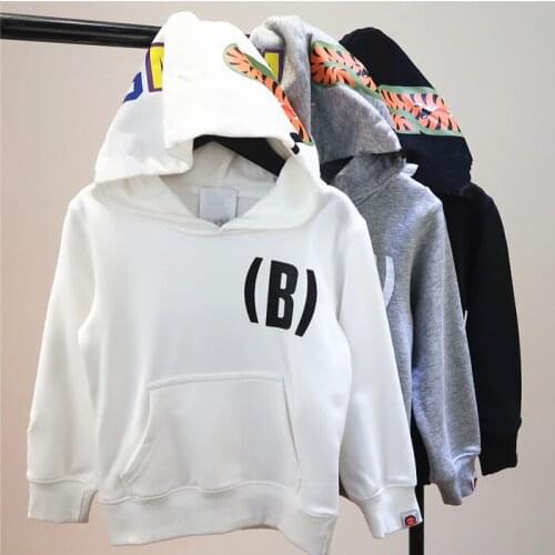 New Kids Boy Girls Cartoon Animal Pattern Hoodie Tops Sweatershirt Casual Hoodies Children Clothes Jacket Hoodies With Hat