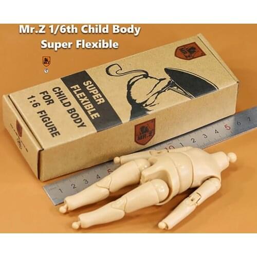 1/6 MR.Z Super Flexible Kids Child Body 7'' Action Figure Body Model Doll Toys