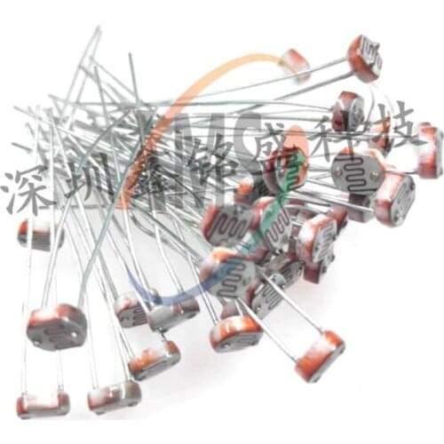 1000pcs GL5528 Light Dependent Resistor 5MM Photoresistor LDR5528