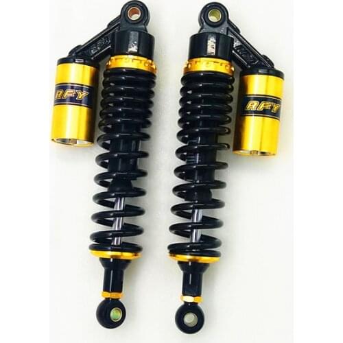340MM Universal 8mm spring Motorcyc Shock Absorbers for BMW R60 R100 Honda Yamaha VMAX 1200 Suzuki GS1000/G Kawasaki black