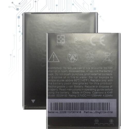 BD29100 Mobile Phone Battery For HTC Wildfire S G13 A510C A510e HD3 HD7 HD7S T9292 T9295 T9292 Battery 1230mAh