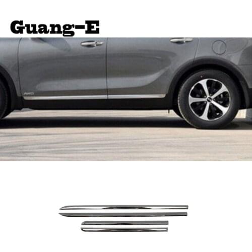 Car Sticker Cover Body Styling Protection Detector Metal Trim Racing Front Up Grid Grille Grill 1pcs For Kia Sorento 2013-2014