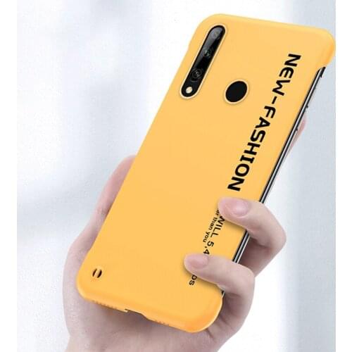 Frameless PC Hard Phone Case For Huawei P Smart Z Plus Y9S Y9 Prime 2019 Mate 20X 20 30 40 Pro Plus Honor X10 Max Matte Cover