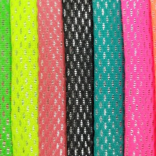 Double color mesh material shoe material hat case bag mesh cloth