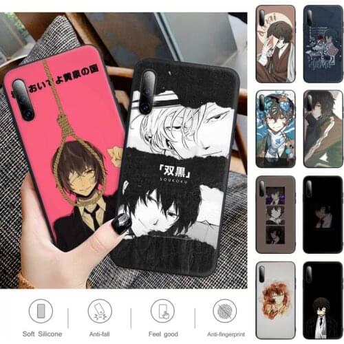 Anime Bungou Stray Dogs Dazai Osamu Phone Case Cover For Samsung A51 A52 A71 A50 A21 A20 A20E A31 A30 A40 A70 A01 A10 A11 A30S