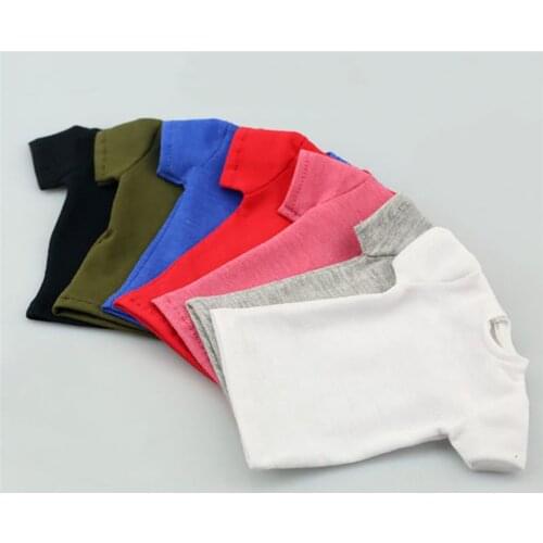 1/6 Scale Mens T-shirt Model For 12" Male Female Action Figure Doll