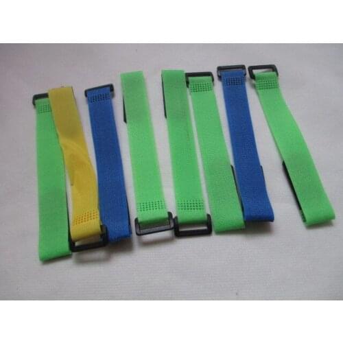 100pcs/lot Reusable Cable Ties Straps with Plastic button Strip Nylon Strap with Buckle 20*200mm Hook