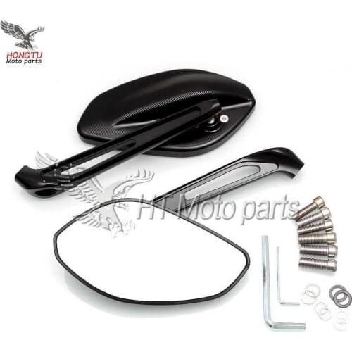 Motorcycle universal Modified rearview mirror CNC aluminum cutting case For Ducati Diavel carbon titaninm Monster Multistrada