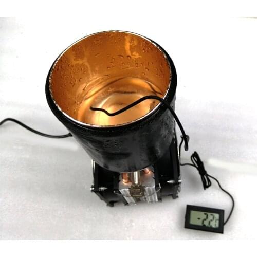 Semiconductor refrigerator DIY beverage refrigeration cup ice machine quick cooling and frosting kit small cooling system