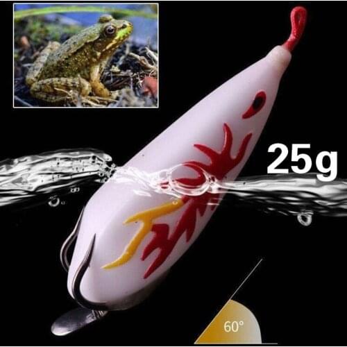 4PCS 8cm/25g Lifelike Soft Small Storm Jump Frog Engaging Bait Silicone Bait For Crap Fishing Gear Crankbait Crankbaits 20g More