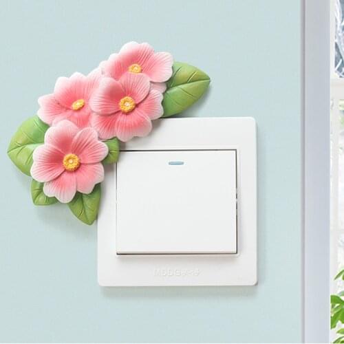 Roogo Flowers Wall Stickers