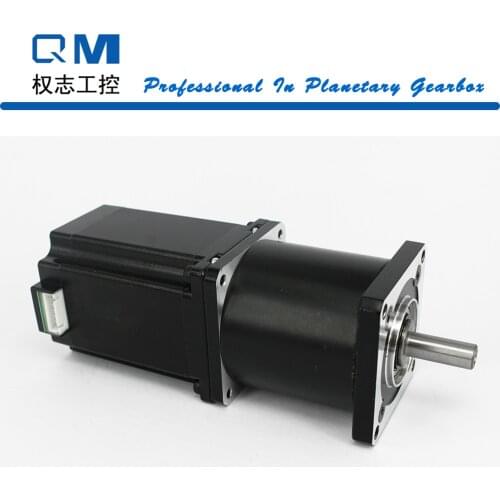 Gear stepper motor planetary reduction gearbox ratio 50:1 nema 23 stepper motor L=77mm cnc robot pump