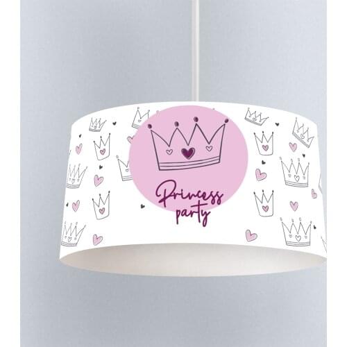 Lamp For Kids Bedrooms Light Chandelier for Living Room Childrens Room Crown Princess Party Model 322