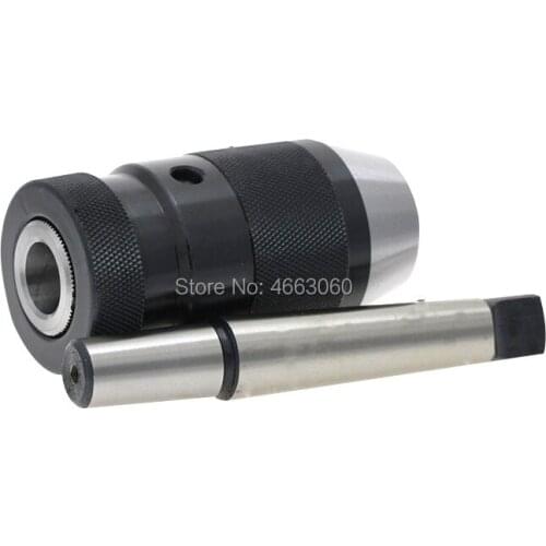 1SET MORSE #2 #3 MT2 MT3 JT6 range 1-13mm 1-16mm chuck Self Tighten Keyless Drill Chuck for drilling machine Taper Drill Chuck