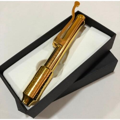 Golden High Pressure Hyaluronic Acid Pen Anti Wrinkle Lifting Lip Hyaluron Gun Atomizer Hyaluronic Pen Peptide Free shipping