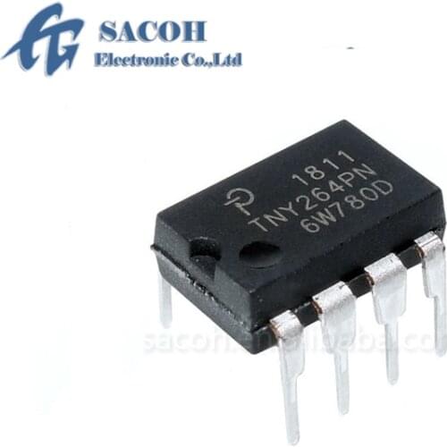 10PCS/lot New TNY264PN TNY264P or TNY264GN or TNY263PN TNY263GN TNY265PN TNY265GN TNY266PN TNY267PN TNY268PN DIP-7 Switcher