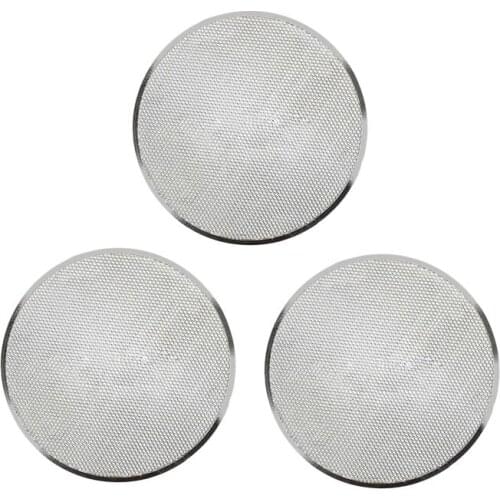 2 Pcs Professional Round Pizza Oven Baking Tray Barbecue Grate Nonstick Mesh Net(10 Inch & 8 Inch)