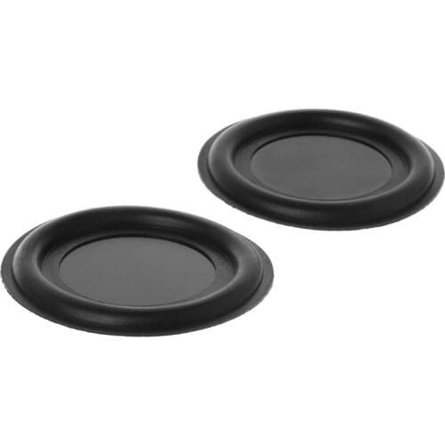 2PCS Woofer Vibration Membrane 66mm Bass Radiator Passive Speaker Subwoofer DIY Repair Kit