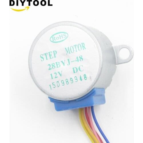 28BYJ-48 DC 12V Reduction Step Gear Stepper Motor 4 Phase 28byj 28byj48 for arduino Diy Kit