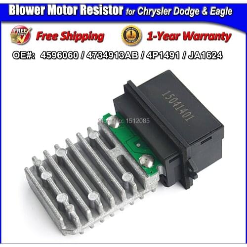 AP01 HVAC Blower Motor Regulator Resistor For Chrysler 300M Concorde Intrepid 4596060 4734913AB 4734913AC 4734913AD Brand New