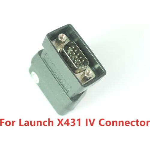 Car OBD2 16PIN For LAUNCH X431 IV Adaptor Smart OBD II 16E Connector X431 IV OBDII 16E diagnostic tool 15PIN connector