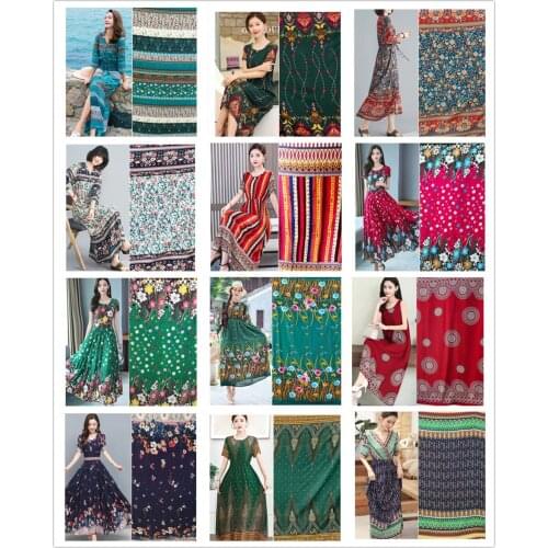 Floral Series Cotton Patchwork Cloth DIY Sewing Quilting Fat Quarters Material For lady