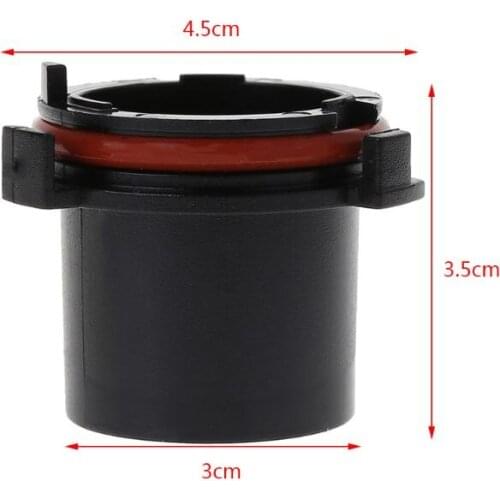 2Pcs H7 Car Headlight Base Holder for HID LED Xenon Lamp Bulb Adapter for Vauxhall Opel Astra MK4 G Corsa C Zafira A #401