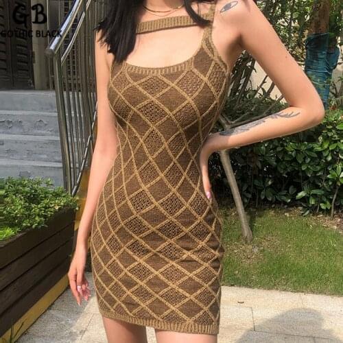 Летние трикотажные платья Gothic Black China At AliExpress