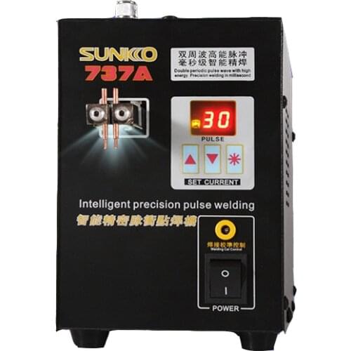 Intelligent Precision pulse battery spot welder SUNKKO 737A 18650 battery touch welding machine 220V