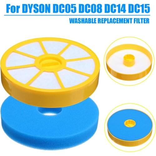 Motor Washable Filter Vacuum Cleaner Replacement for DYSON DC05 DC08 DC08T DC14 DC15 15x3cm