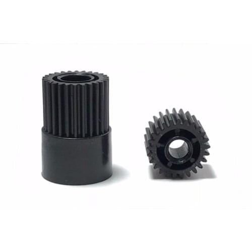 New compatible copier paper transfer gear set for xerox 4112 4590 1100 4127 4595 4110 printer gear 27T 25T 2pc/set 3set/lot