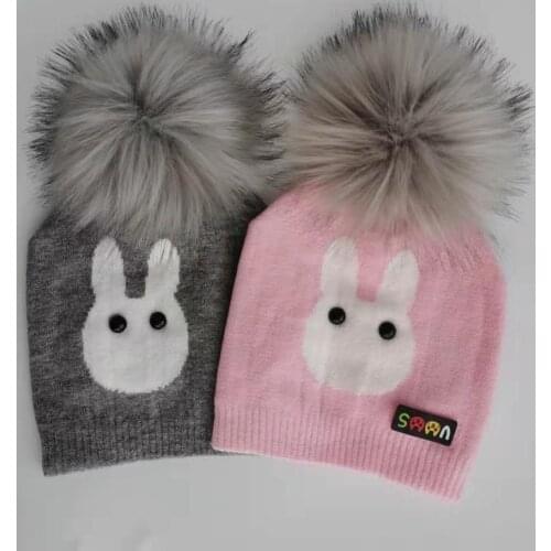 0-1 year newborn photography props baby girl boy infant bunny hare rabbit beanie baby hat