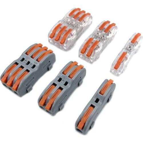 Wire Connector 421-423 1-3pin Splicing Terminal Block Electric Quick Connectors