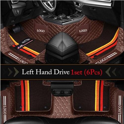 High Quality For Mitsubishi Grundy 2009 2008 2007 (7 Seater) Car Floor Mats Decoration Parts Carpets Protect Auto Accessories