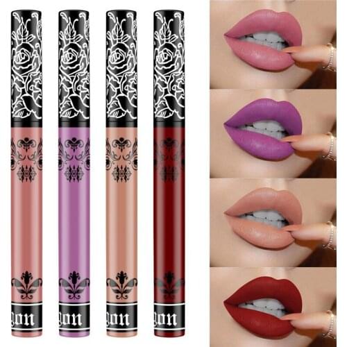 15 Color Liquid Lipstick Makeup Sexy Colors Lips Paint Matte Lipstick Waterproof Long Lasting Lipgloss Beauty Maquiagem