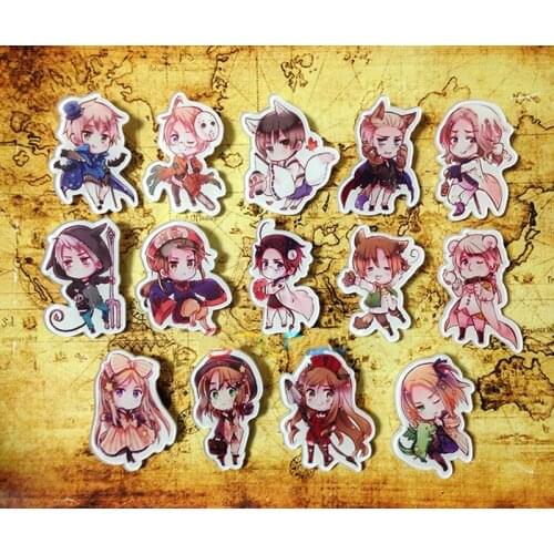 1pcs Anime Badge Hetalia World Wrinkle Axis Power 14 Country US Badge Acrylic Badge Brooch