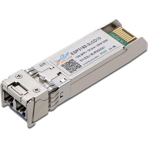 10 Gigabit Single Mode Switch Module SFP+ 10G 1310nm 10km Compatible With Cisco Huawei H3C HP Fiber Optical Transceiver